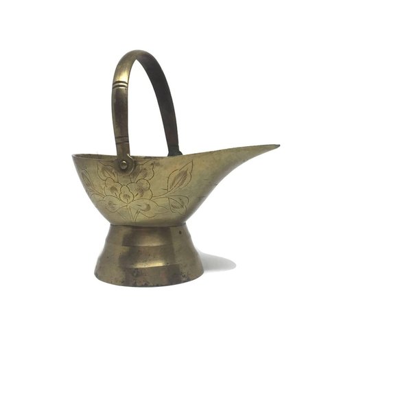 Unique Brass Air Planter, Succulent Planter, - Picture 1 of 10